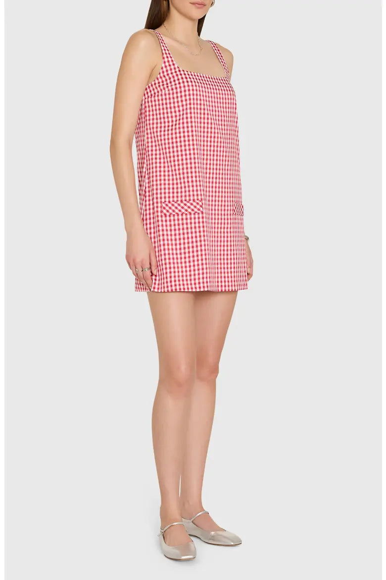 Indy Dress (Red White)