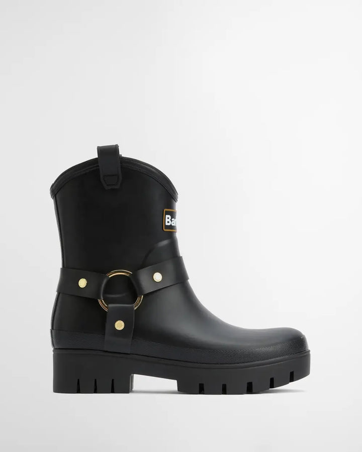 Elley Harness Welly (Black)