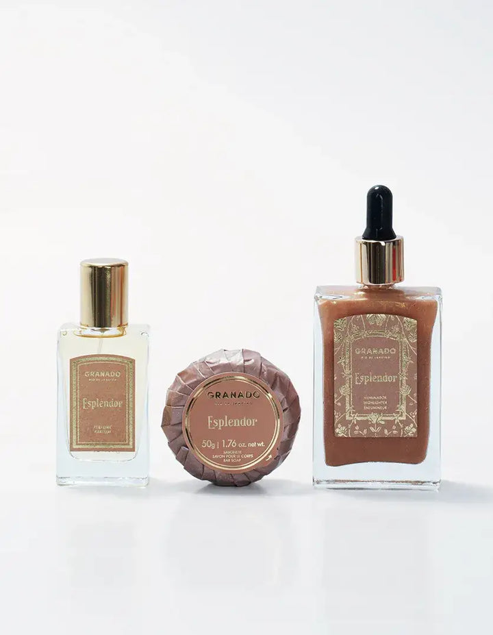 Highlighter + Perfume + Bar Soap Kit (Esplendor)