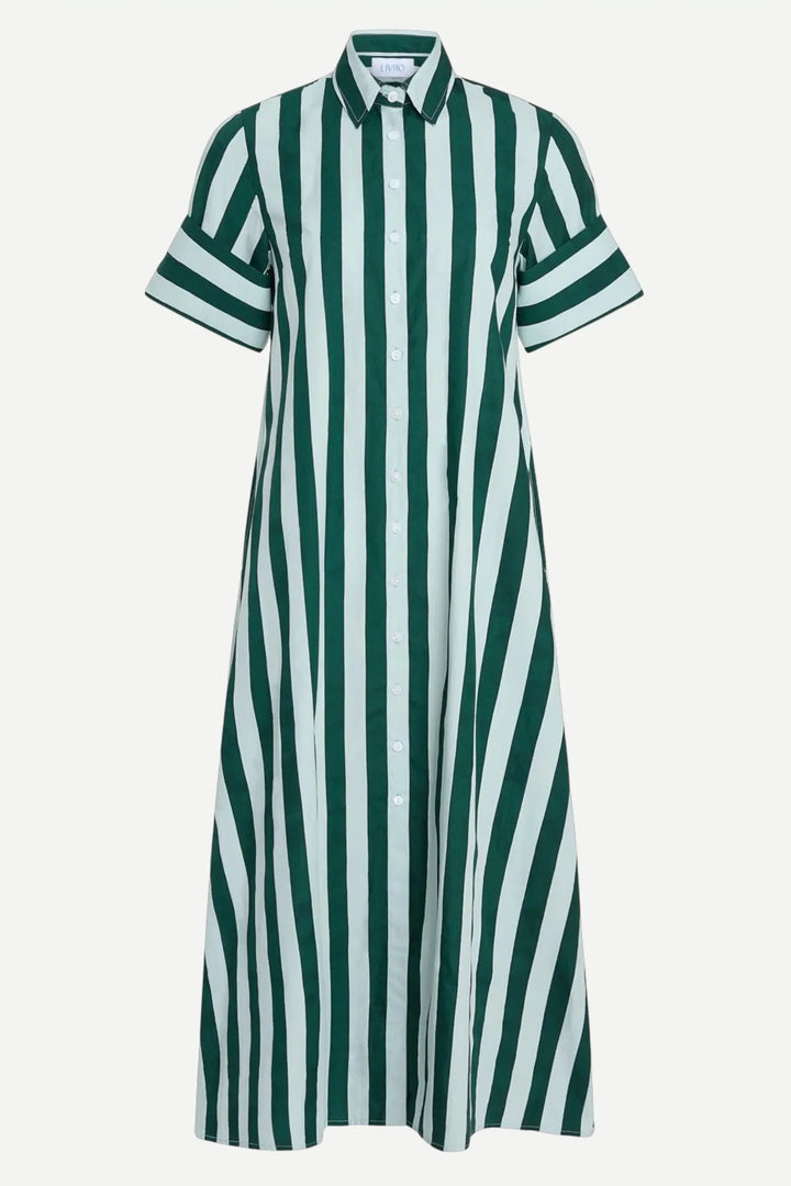Gibbons Dress (Dunlin Stripes)