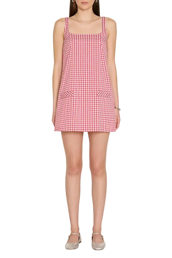 Indy Dress (Red White)