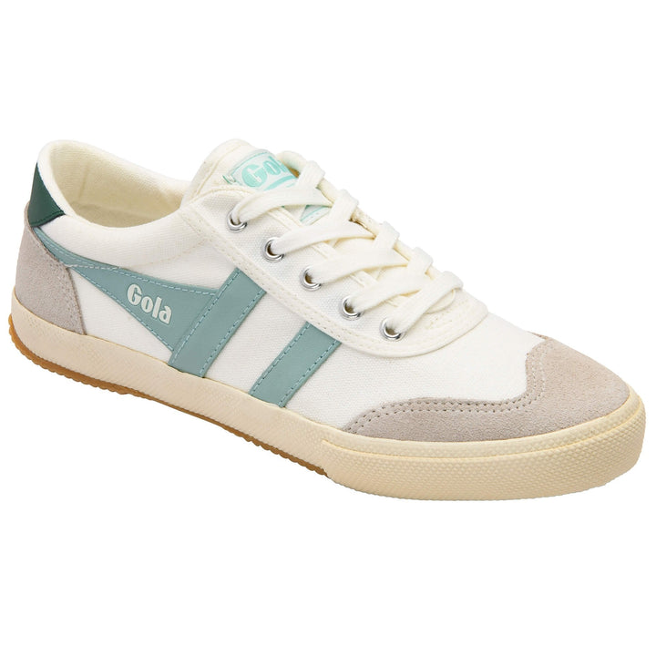 Badminton Plimsolls (White/Surf/Evergreen)