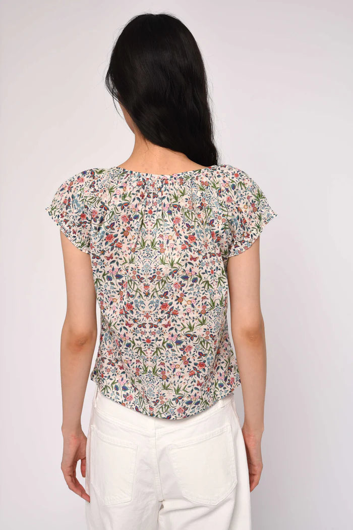 Vanda Top (Tapestry Liberty Print)