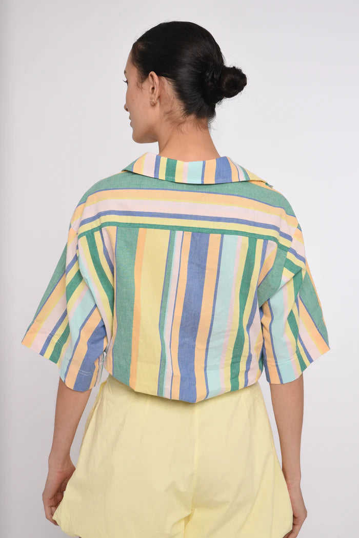 Ankita Top (Bianca Yarn Dye Stripe)