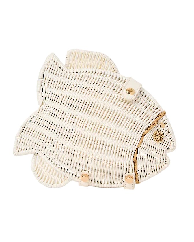 Fish Crossbody (Resort White)