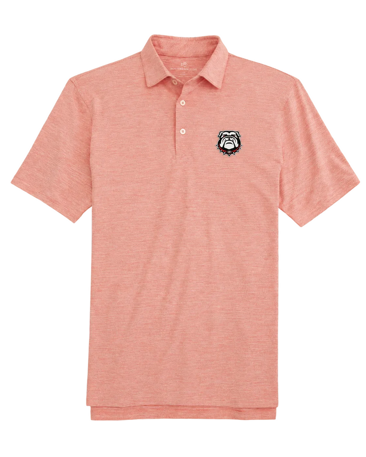 Driver Spacedye Polo UGA (Varsity Red)