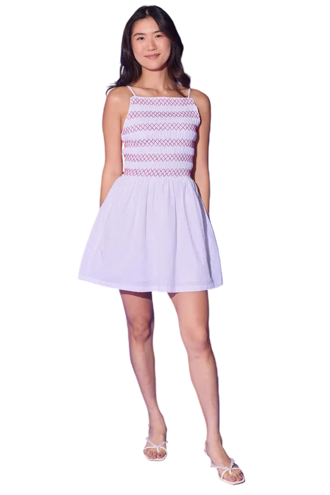 Woods Dress (Bright White)