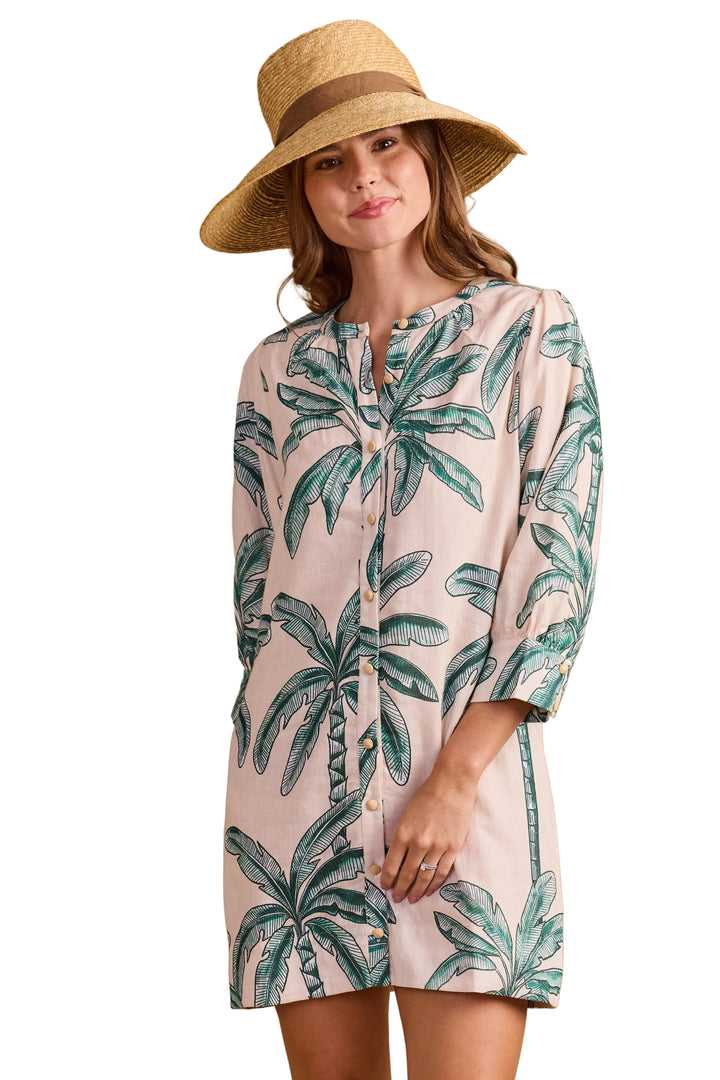 Paloma Dress (Coconut Palm)