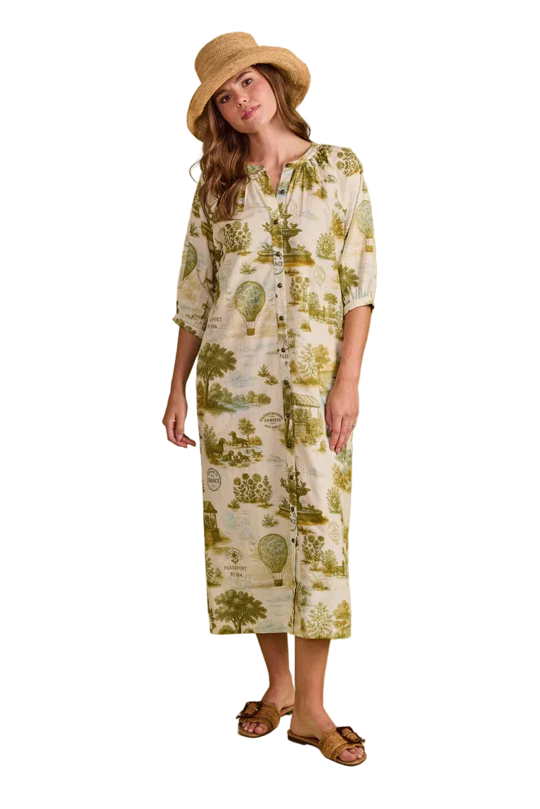 Madeline Dress (Balloon Toile)
