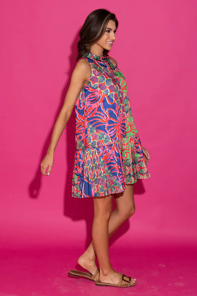 Bella Dress (Nautical Geo)