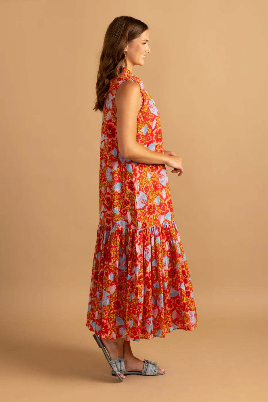 Hillary Dress (Retro Floral)
