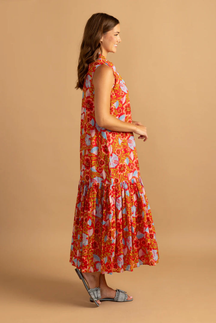 Hillary Dress (Retro Floral)