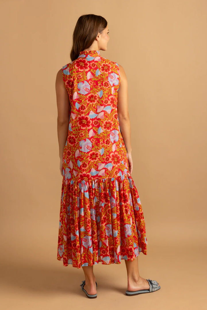 Hillary Dress (Retro Floral)