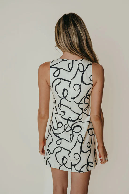 Amelia Dress (Scribble)