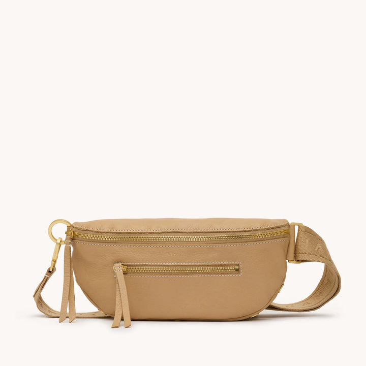 Charles Crossbody Medium (Toasty Sand/Brushed Gold)