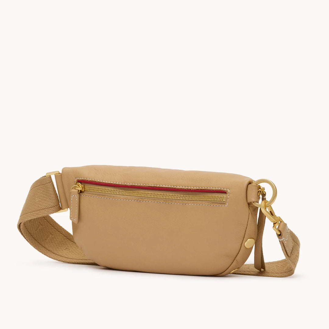 Charles Crossbody Medium (Toasty Sand/Brushed Gold)