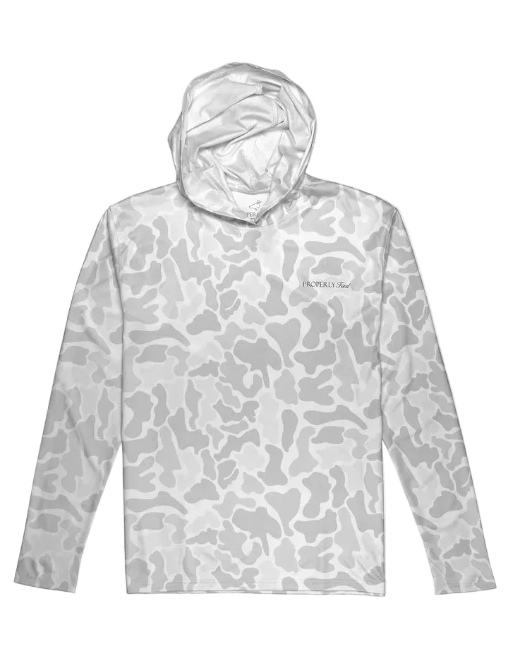 Sportsman Performance Hoodie  (Snow Camo)