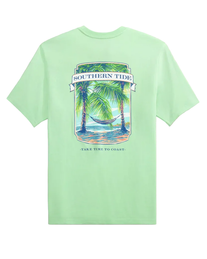 Palm Hammock Time Tee (Green Ash)