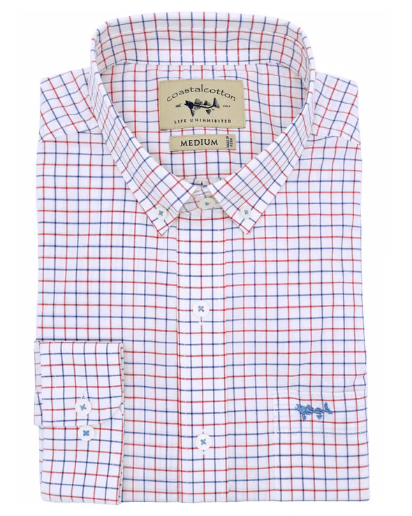 Sport Shirt (Patriotic Check)