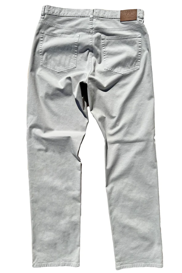 5 Pkt Stretch Twill Pants (Stone Grey)