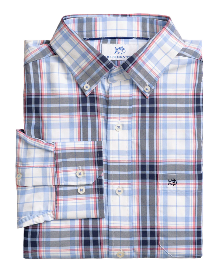 Willowbrook Plaid Sportshirt (Ocean Channel)