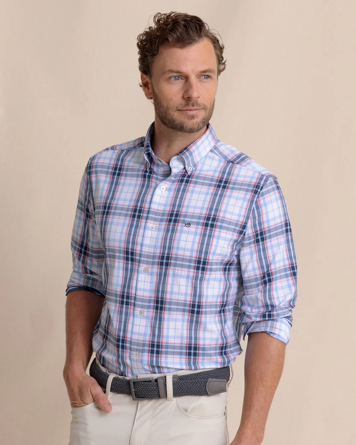 Willowbrook Plaid Sportshirt (Ocean Channel)
