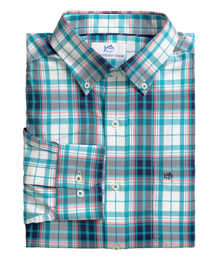 Willowbrook Plaid Sportshirt (Spruce Shade)