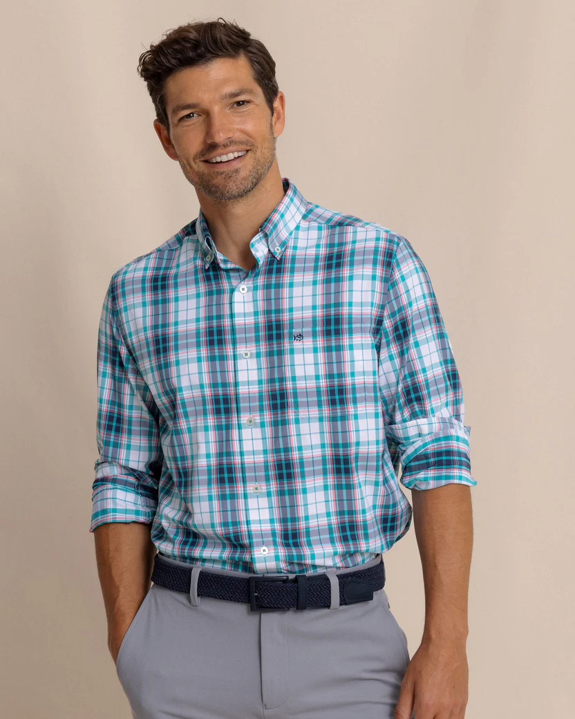 Willowbrook Plaid Sportshirt (Spruce Shade)