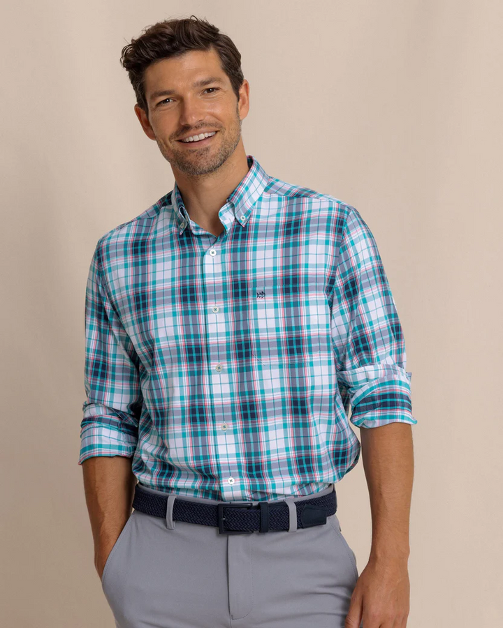Willowbrook Plaid Sportshirt (Spruce Shade)