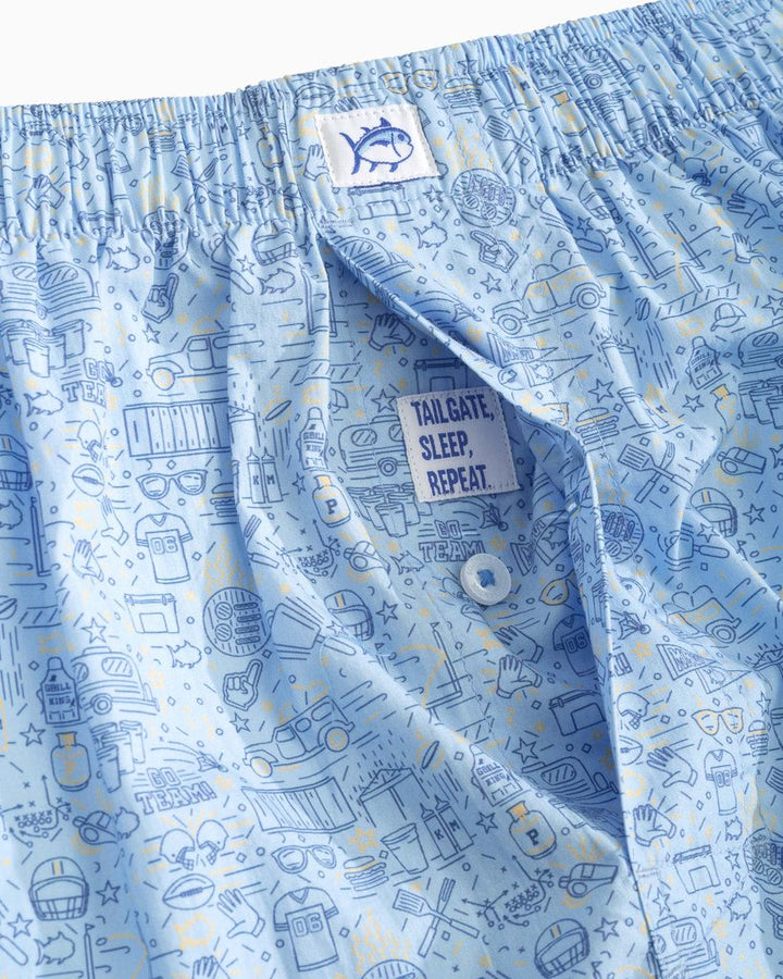 Tailgate Sleep Repeat Boxer (Sky Blue)
