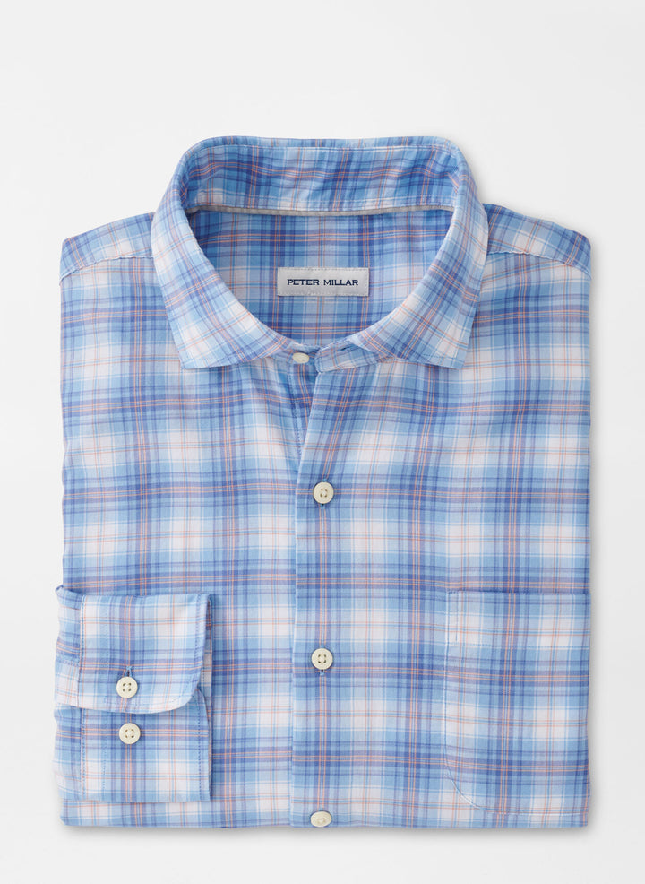 Wester Summer Soft Cotton Sport Shirt (Cottage Blue)